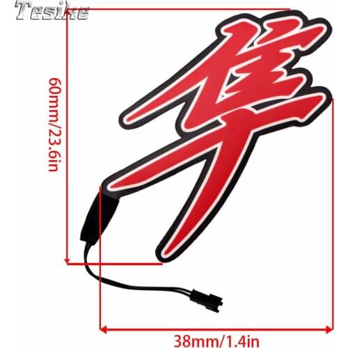For Suzuki HAYABUSA GSX R 1300 GSX-R1300 Motorfiets Licht LED DIY Reflecterende EL Koud Licht Sticker voor
