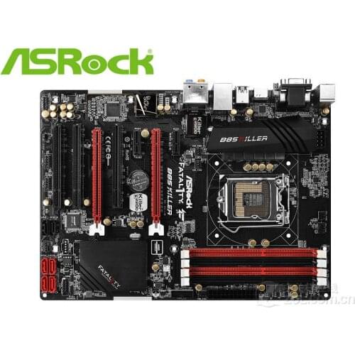 Desktop motherboard for ASROCK B85 Killer DDR3 LGA 1150 USB2.0 USB3.0 boards 16GB B85 used PC