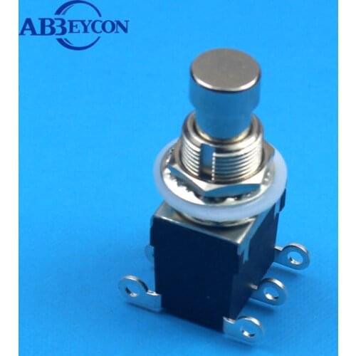 NS221 True Bypass Stomp PBS-24-212 ON-(ON) momentary DPDT Guitar Foot Pedal Switch