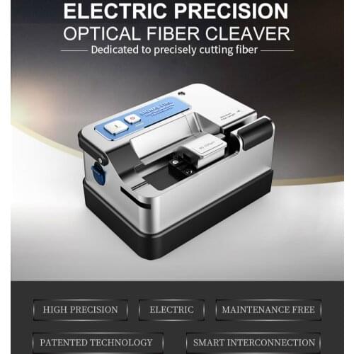 Origional ELECTRIC PRECISION Fiber Cleaver with Bluetooth connect Electric fully automatic fast Optical fiber cutter SF-10