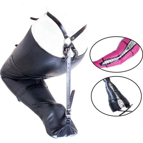 Mermaid Bondage Restraint Bag Belt Leg Binders Slave Ankle Restraints Sex Toys,Strait Jacket Restraint,Bundled Binding Sex Toys
