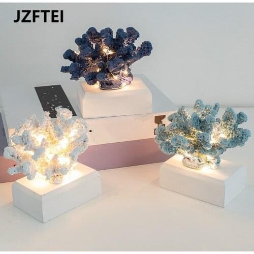 Resina De Simulação Coral Decoração Sala De Estar Casa Acessórios Resina Artesanato Home Decor Wedding Fairy Miniature Garden