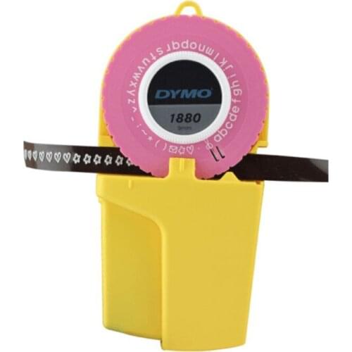 Manual typewriter DIY cutting plotter printer for Dymo1880 price tag machine mini tag machine DIY tape cutter Hand account print