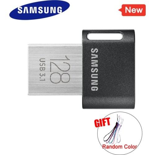 SAMSUNG USB Flash Drive FIT Plus 256G 128G 64G 32G USB3.1 Memory Stick Storage Device U Disk Mini Flashdrive
