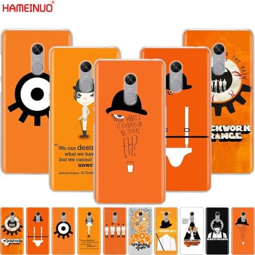 HAMEINUO A Clockwork Orange Cover phone Case for Xiaomi redmi 5 4 1 1s 2 3 3s pro PLUS redmi note 4 4X 4A 5A