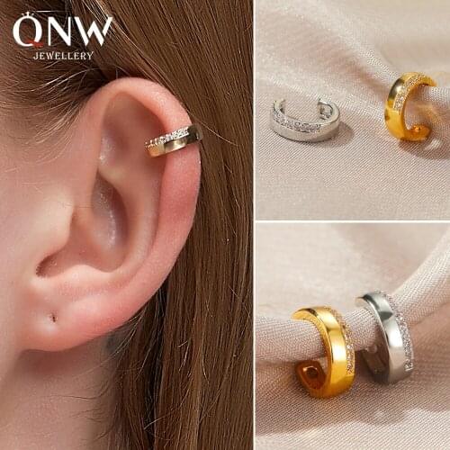 2021 Simple Women Earrings Personalized C-shaped ear bone clip earrings Punk metal without piercing earrings Jewelry Gift