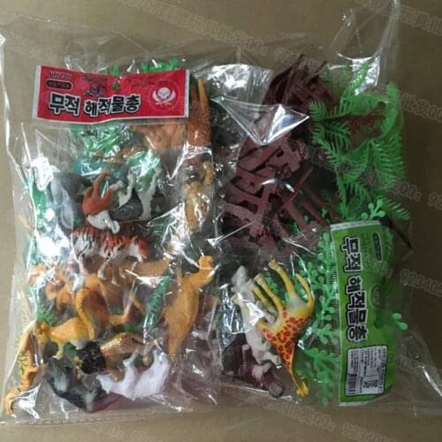68 Pieces Plastic Realistic Wildlife Jungle Forest Animals Action Figure