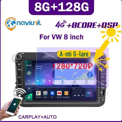 Car radio 2 din android 10 with screen PX6 For Volkswagen VW Polo Passat CC Touran T5 Transporter Golf Jetta SEAT SKODA Octavia