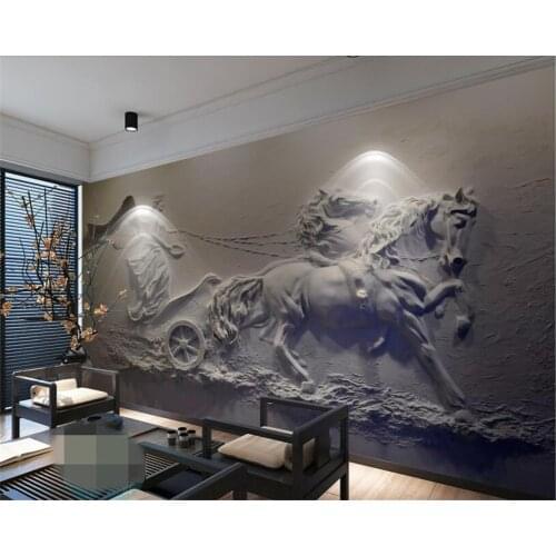Large Custom Wallpaper Fresco 3d Angel Carriage Reliefs Wall Wall Painting wallpaper for walls 3 d papel de parede Beibehang