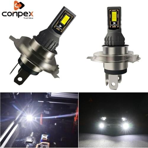 Conpex 2pc 9005 9006 H4 H7 Led Bulbs Fog Lights for Cars Led Fog Driving Lamp High Lights 6000K White HB3 HB4 H11 Led auto light