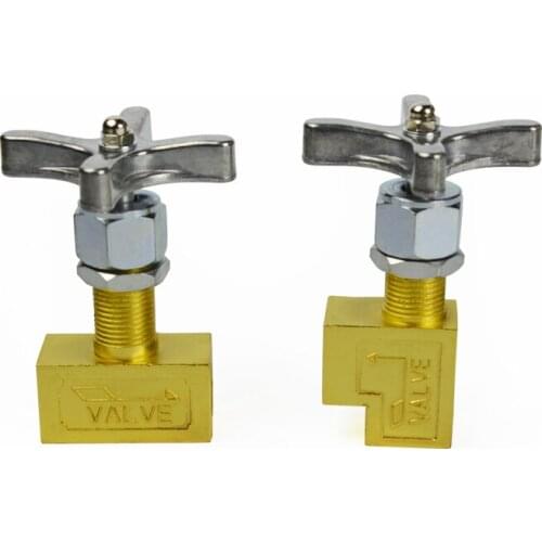 Pressure gauge switch GCT-02 GCLT-02 90 degree 180 degree Hydraulic instrument valve Cork 2 points 1/4 GCT