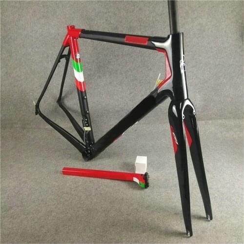 Customize Logo Direct mount brake C64 Road Carbon Bike Frames 48/50/52/54cm/56cm