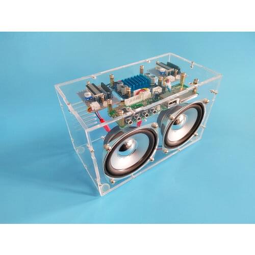 Touch-type Small Power Amplifier Audio Production Parts Bluetooth-compatible Speaker DIY