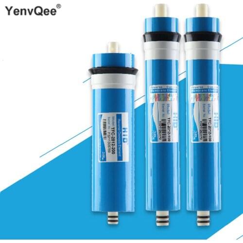 YenvQee Reverse Osmosis RO Membrane Replacement 50GPD/75GPD/100GPD/125GPD/200GPD/300GPD/400GPD For Reverse Osmosis System