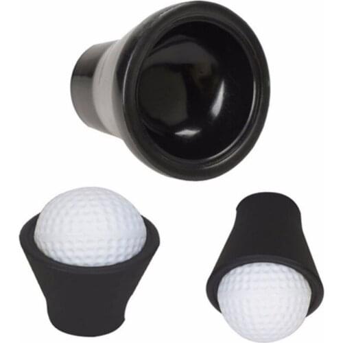 Golf Tee Ball Pick Up Suction Cup Picker For Caddy Sucker Retriever Putter Grip