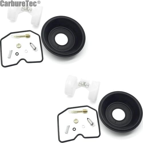 For Kawasaki EX500 A Or D Ninja 500R 500 GPZ500S GPZ S Carburetor Rebuild Kit Chamber Gasket Repair O-ring Parts Float 2 Sets