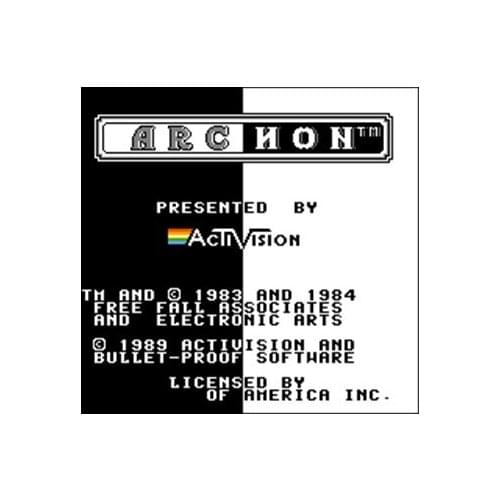 Archon 60 Pin 8 Bit Video Game Card Drop Shipping