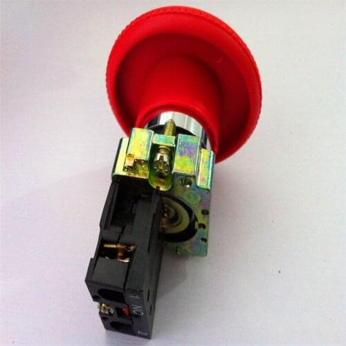 XB2 BS642 Turn to Released 1NC Red Emergency Stop Mushroom Push Button Switch