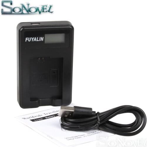 USB LCD Battery Charger CGA-S005 S005E DMW-BCC12 For Panasonic DMC-FS1 FS2 FX01 FX07 FX1 FX3 FX8 FX9 FX10 FX50 FX100 LX3 LX2 LX1