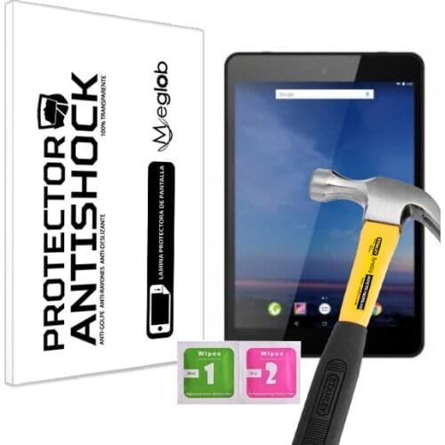 Screen protector Anti-Shock Anti-scratch Anti-Shatter compatible with Tablet Storex eZee Tab 8Q10-L