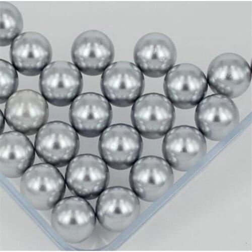 Loose 1.5mm-18mm Lt Grey Color No Holes Pearl Bead DIY Plastic Imitation Pearl Beads for Garment Hand Craft Art Decoration