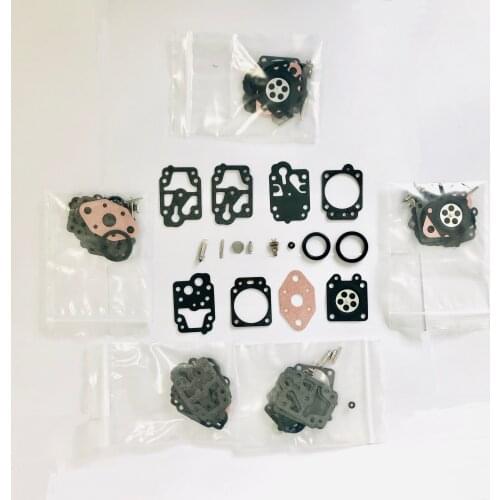 5 Sets Walbro K20-WYL Carburetor Gasket Diaphragm Repair Rebuid Kit Fit Honda GX22 GX31 Maruyama Echo Ryobi WYL-240-1 Trimmer