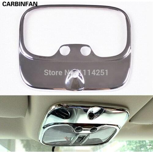 ABS Chrome trim reading Light lamp covers decoration Sticker for Jeep Compass 2011 2012 2013 2014 auto accessories