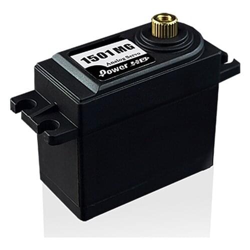 Power HD HD-1501MG Analog Servo High Torque Robot Car Servo RC Servo For For RC Drift Car Touring Car RC Robot