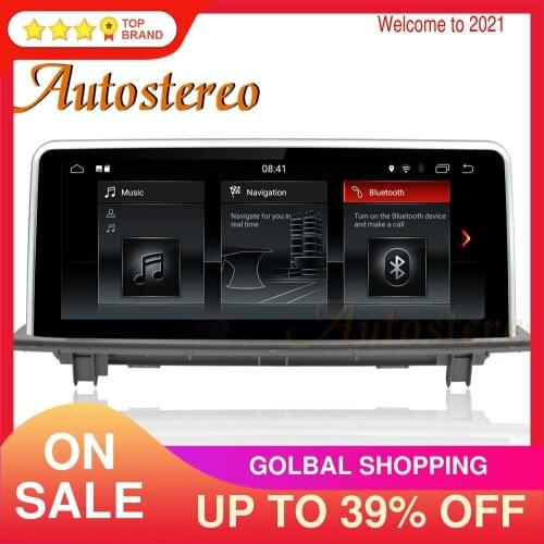 Android 10.0 4G+64G Car GPS Navigation Multimedia Player For BMW X1 Series F48 2016 2017 Car Stereo Auto Radio Head Unit PX6 DSP