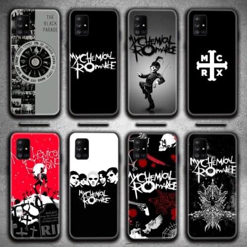 My Chemical Romance Punk Band Phone Case For Samsung Galaxy A52 A21S A02S A12 A31 A81 A10 A30 A40 A50 A70 A80 A71 A51 5G