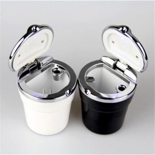 Car Styling auto Cigarette ashtray with LED lamp CASE For Suzuki SX4 SWIFT Alto Liane Grand Vitara Jimny S-cross Splash Kizashi