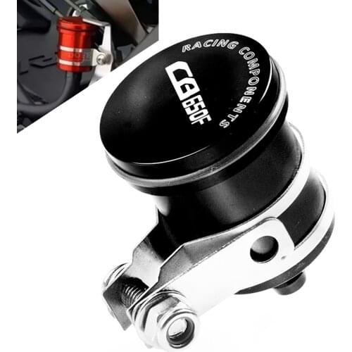 For honda CB650F CB 650F CBR650F 2014 2015 2016 2017 2018 2019 Motorcycle Rear Brake Reservoir Clutch Tank Oil Fluid Cup Cover