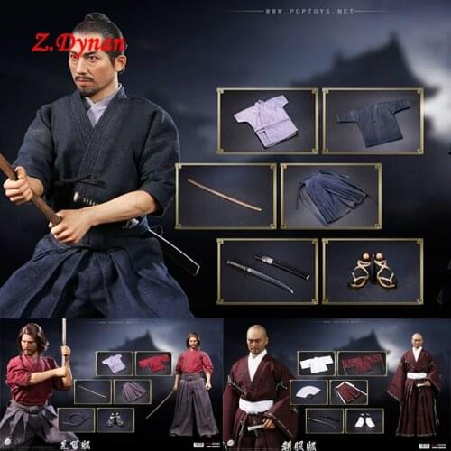 POPTOYS EX032 EX033 EX034 Japan Devoted Samurai Trainee 1/6 Male soldier Action Figure Collectible Full Set Action Figure Dolls