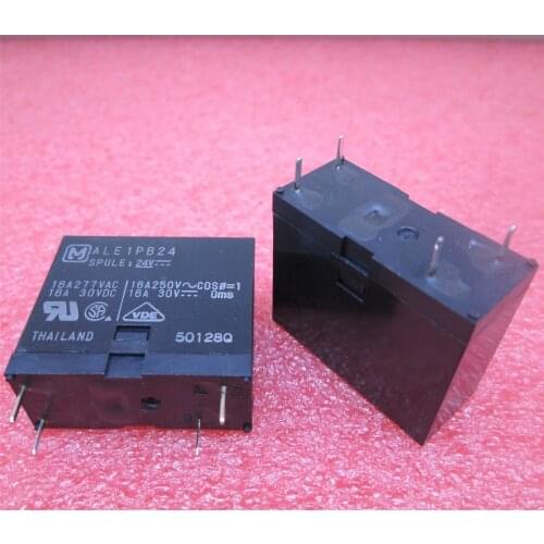 HOT NEW relay ALE1PB24 24V ALE1PB24-24V 1PB24 16A 277VAC 4PIN 10pcs/lot