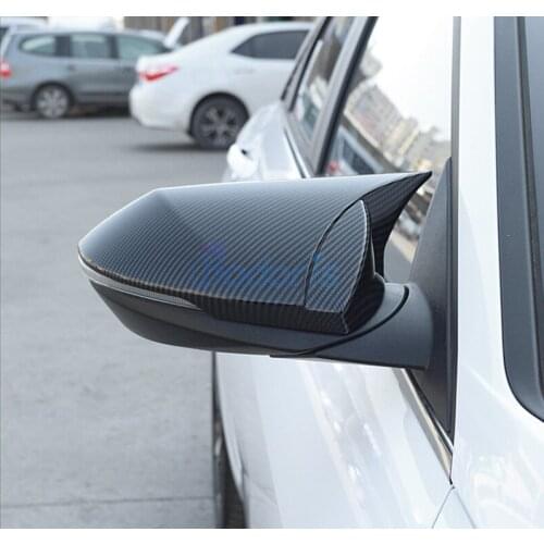 Side Wing Mirror Cover Door Rearview Moulding Caps Rear View Overlay Panel For Hyundai Elantra CN7 2020 2021 Accessories