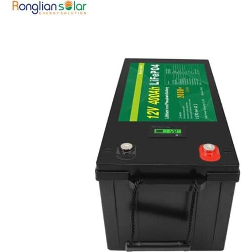 Ronglian 12V 100AH 150Ah 200Ah 270Ah 310AH 400AH Lifepo4 Lithium Battery Iron Phosphate