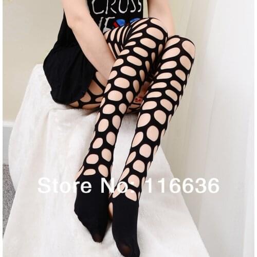 Petite Size Fashion Woman Ladies Sexy hollow out legging woman stockings