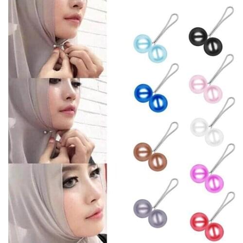 Muslim women scarf hijab stainless steel hairpin