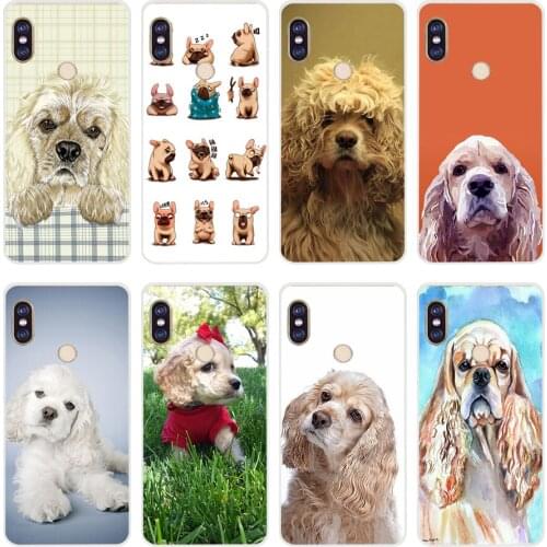 46H merican Cocker Spaniel Soft Silicone Tpu Cover phone Case for xiaomi redmi 6 pro 5 plus note 6 pro 4 4x mi 8