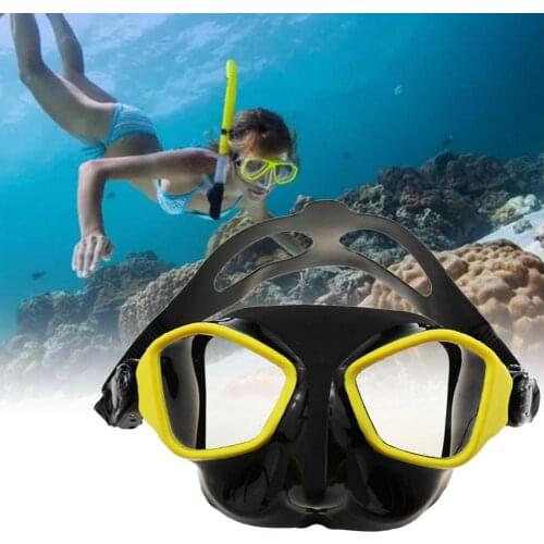 Diving Glasses Anti-fog Waterproof Silicone Diving Water Sport Goggles Eyewear for Swimming Water Sport Goggles Eyewear HOT SALE
