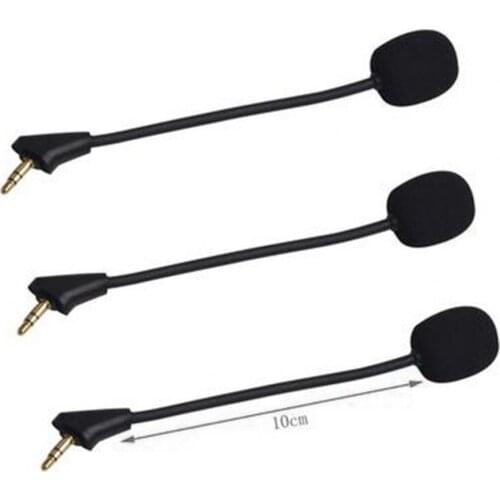 Microphone Rod Pluggable Noise Reduction Earphone HYPERX Cloud Alpha Windshield Mic Rod for Game headphone Accessories