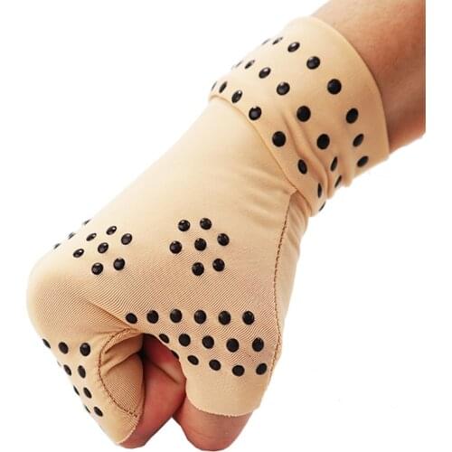 Magnetic Anti Arthritis Health Compression Therapy Gloves Rheumatoid Hand Pain Relief Hand Wrist Brace Corrector De Postura