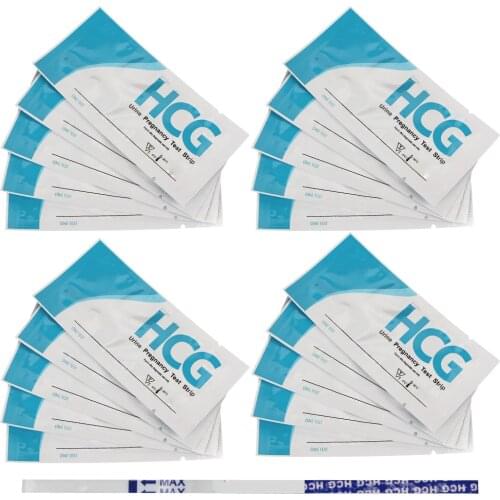 20Pcs Urine Measuring Early Pregnancy PH Test Strips Adult Products Pregnancy Test Kit LH HCG EARLY Testing Kits