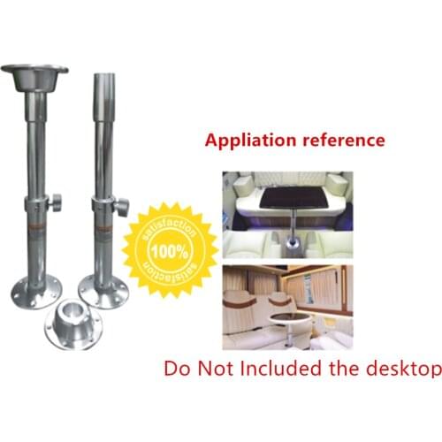 Automobiles RV table lift bar foot Pedestals adjustable height Aluminium alloy table leg mechanism mount stand for home, mpv v