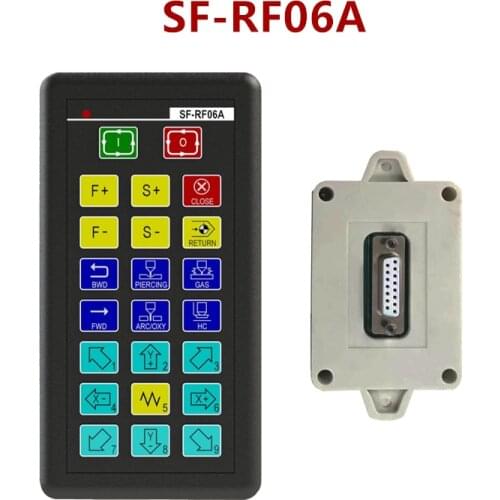 Wireless remote control SF-RF06A SF-RF06C for SF-2300S/SF-2310S/SF-2100C/SF2100S/C-QG flame plasma cutting machine CNC system