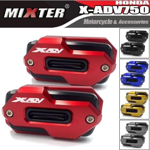 For HONDA XADV750 X-ADV750 2017 2018 2019 2020 X-ADV 750 Motorcycle CNC Front Brake Fluid Reservoir Cover Cap Decorative Guard