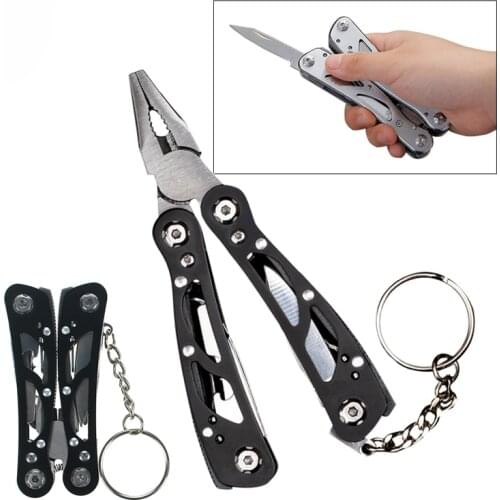 Cable stripper wire cutter plier multipurpose mini clamp Fold repair pocket multifunction multi tool outdoor survive Multitool