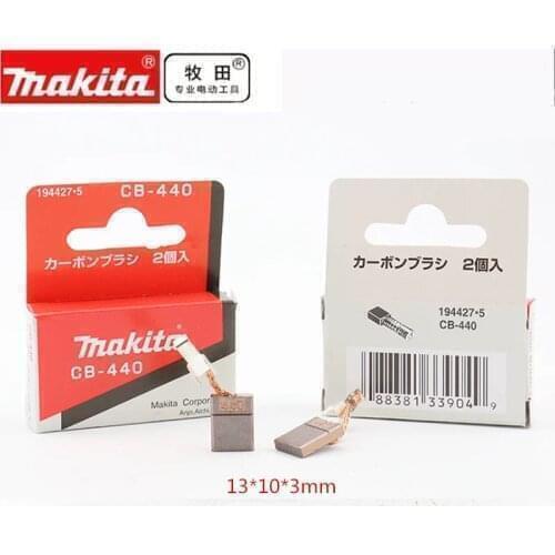 Makita CB440 Carbon Brushes DTD146 DTD140 DHP456 DHP458/482 DTW251 BHP451 BHP452