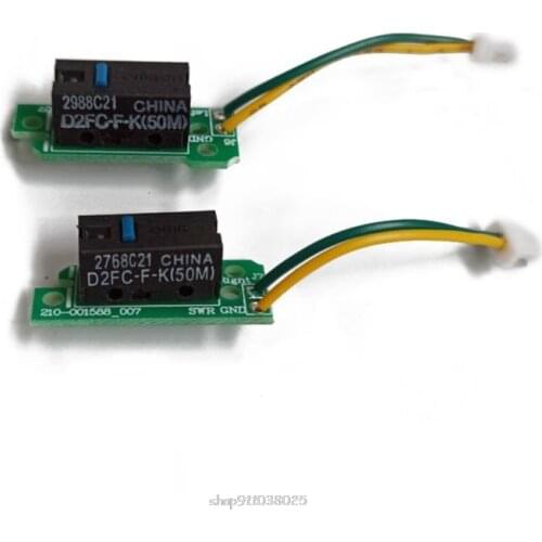 Mouse Repair Parts Mouse Micro Switch for logitech G900 G903 G903 hero Mouse Button Board Cable D2FC-F-K (50m) D24 20 Dropship