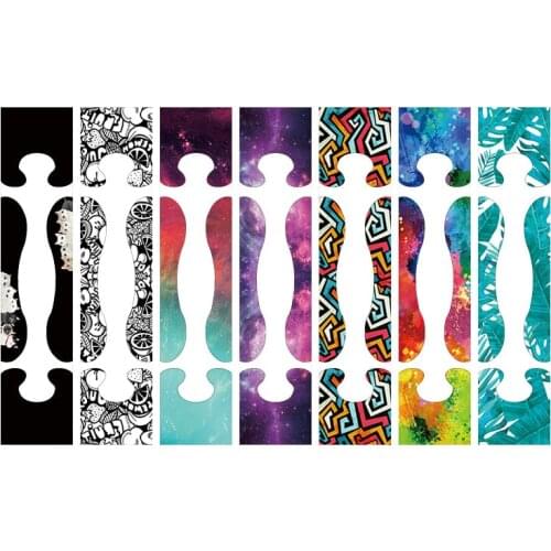 Skateboard sandpaper longboard dancing board color hollow DIY grinding pasting paper long board sandpaper thickening